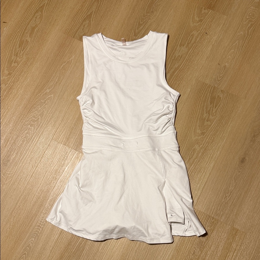 FP Movement by Free People White Ruched Tennis dress